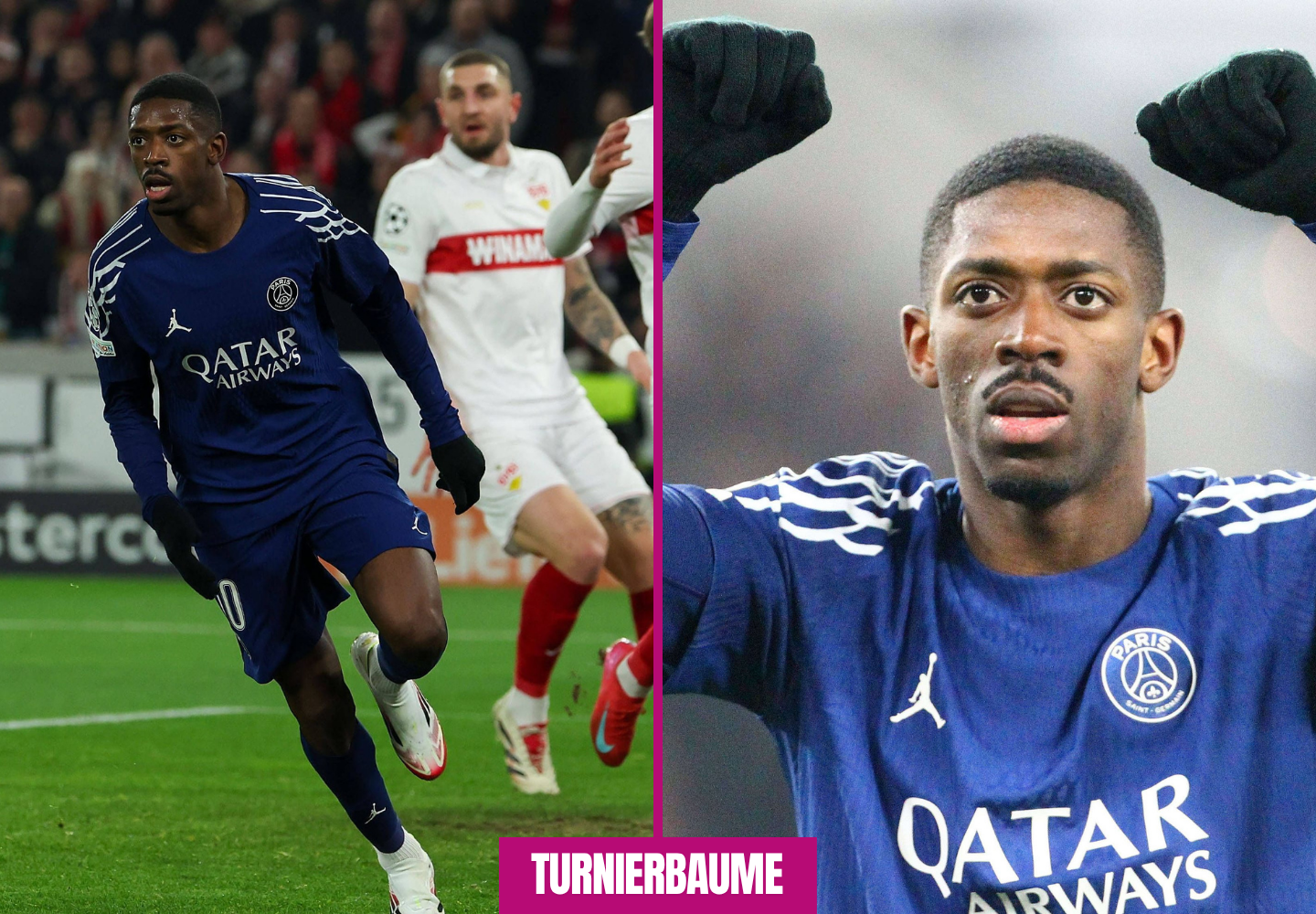 ticker: teilnehmer: vfb stuttgart gegen psg