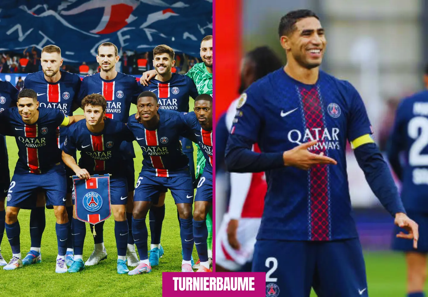 aufstellungen: teilnehmer: psg gegen stade brest